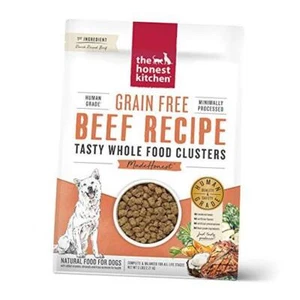 Whole Food Clusters Grain Free Beef Dry Dog Food, 5 lb Bag 80 Fl Oz (Pack of 1) - Picture 1 of 7