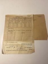 Clearance Form Telegram B&O C&O Railway Clifton Forge, Va 1970