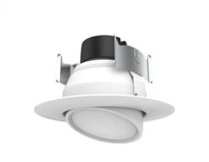 Satco S9465 9W LED Directional Retrofit Downlight Gimbaled 4" 4000K 40' Beam spr - Picture 1 of 1