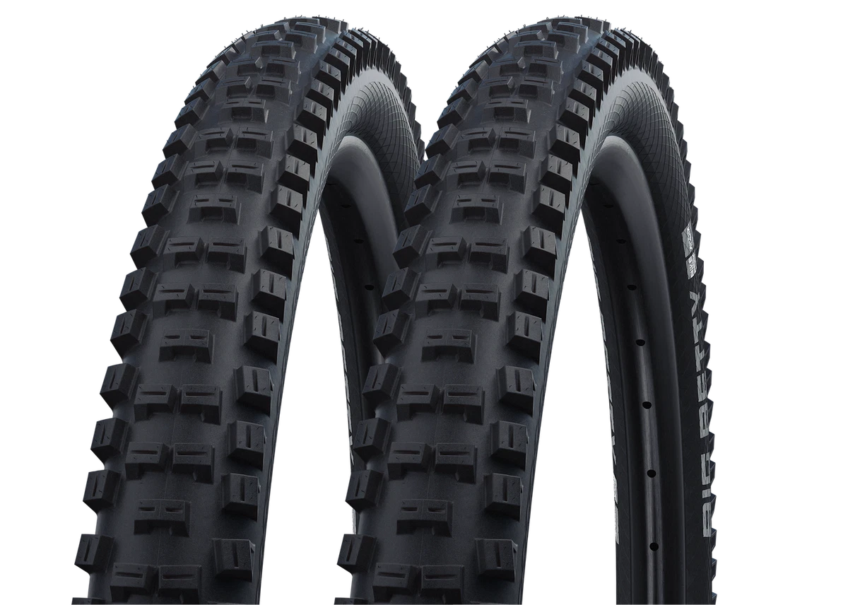 2x Schwalbe Nobby NIC Reifen 26x2.40 – Faltreifen, TLR, Addix Compound, Für Trail & Cross Country