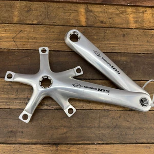 Vintage Shimano 105 Crank Set TRIPLE 170 FC-5502 5505 130 BCD Octalink Spline B0 - Picture 1 of 10