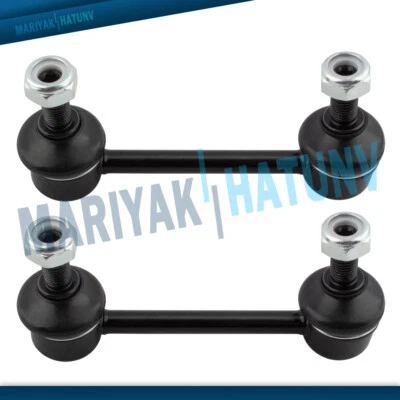 2 peças elos de extremidade de barra oscilante traseira para 1991 - 1998 1999 2000 2001 2002 Saturn SL SC SW - Imagem 1 de 4