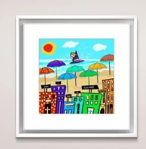 RICCIONE  - Collezione Il Giro D’Italia. Fine Art 20x20 Delle Città Italiane - Foto 1 di 1