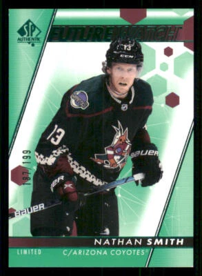 2022-23 SP Authentic Limited Green #135 Nathan Smith FW /199 - Image 1 of 2