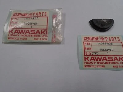 Receptor de aceite Kawasaki KZ400 compatible con 1974-1978 P/N 14015-005 nuevo stock antiguo Foto 1 de 3