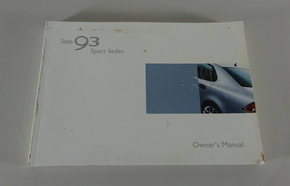 Armatoriale Manuale/Handbook Saab 9-3 Sport Sedan M2003 From 2002 - Immagine 1 di 4