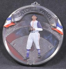 Dated 1996 Hallmark Baseball Heroes "Satchel Paige" Keepsake Ornament In Box
