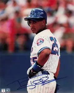 David Segui Expos Signed Auto 8x10 *1984 - Picture 1 of 1