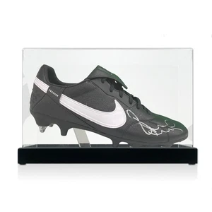 Paul Scholes Signed Football Boot. Display Case - Picture 1 of 5