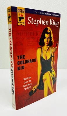 THE COLORADO KID book~Stephen King~Hard Case Crime Novel Oct 2005 FREE SHIPPING - Immagine 1 di 4