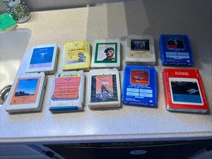 8 Track Tape Lot  Eagles Manilow Easy Rider American Graffiti Cosby Eastwood - Bild 1 von 8
