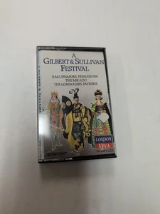A GILBERT & SULLIVAN FESTIVAL CASSETTE TAPE LIKE NEW OOP - Picture 1 of 3