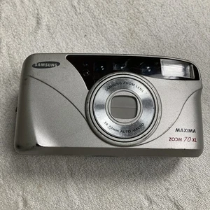 Samsung Maxima Zoom 70XL fotocamera pellicola 35 mm punta e scatta - testata e funzionante - Foto 1 di 7