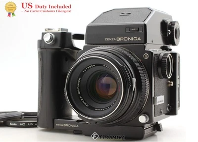 [CASI COMO NUEVA con empuñadura] Cámara fotográfica mediana Zenza Bronica ETR AE MC 75 mm f2,8 JAPÓN Foto 1 de 4