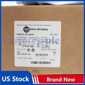 1 PZ Sigillato AB 2097-V34PR3-LM Kinetix 350 Servo Driver US Free Tax - Foto 1 di 4