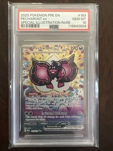 Pecharunt EX: Prismatic Evolution: Special Illutration Rare PSA 10 - Picture 1 of 2
