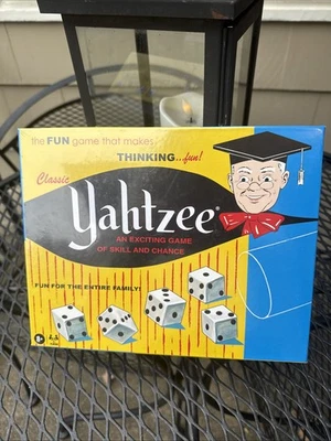 Classic Yahtzee - An Exciting Game Of Skill And Chance By Hasbro - NEW 2023 - Image 1 of 4