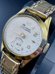 Rare Working Vintage Milady RODA Women's Watch Mechanical Military Swiss Made L2 - Picture 1 of 11