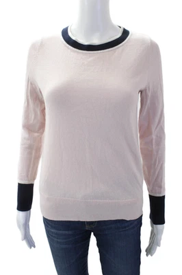 Top tejido texturizado con botones de manga larga de algodón rosa talla S Boden para mujer Foto 1 de 4