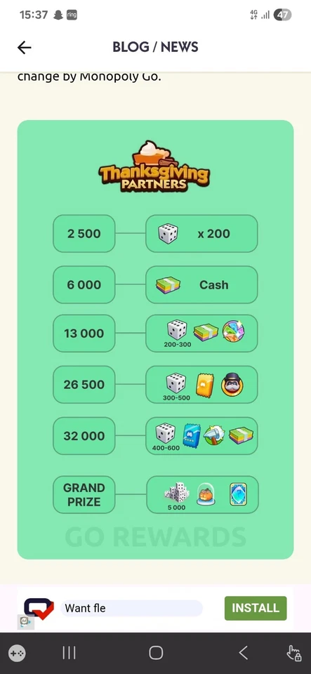 Halloween Partner Event Full Carry 2x Slot Monopoli_Go! - sofort komplett  - Bild 1 von 1