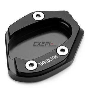 For Triumph Thruxton 1200RS 2020-2024 Motorcycle Kickstand Enlarge Plate Pad - Bild 1 von 10
