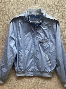 Chaqueta De Colección Solo Miembros Para Hombres Grande Talla 44 Azul Claro Clásico Bombardero Años 80/90 - Imagen 1 de 15