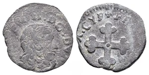 Duchy of Savoy (Italian States) - ½ Soldo ND (1650-1675) - 	Charles Emmanuel II - Picture 1 of 3