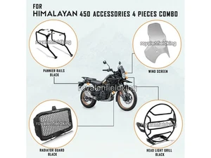 Genuine Royal Enfield New Himalayan 450 "4 Pcs Accessories Combo Pack CP-20" - Picture 1 of 5