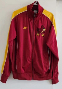 Iowa State Cyclones Mascot Logo Nike Jacke Cardinal Red Full Zip - Größe Herren L - Bild 1 von 8