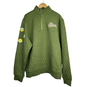 Felpa Pullover Disney Fort Wilderness Resort & Campground Verde Topolino TG L - Foto 1 di 8