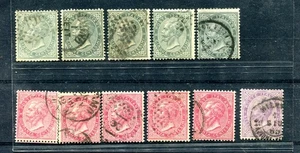 lotto di 5 francolli c.5 e c.40 + c.60 del 1863 emissiole DLR firmati - Imagen 1 de 2