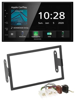 Kenwood Bluetooth MP3 DAB USB 2DIN Autoradio für Nissan Pathfinder Quest Sentra - Bild 1 von 4