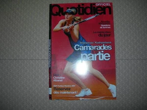 Le Quotidien Officiel Roland Garros 2007 N°07 - Samedi 2 juin 2007 - Picture 1 of 1