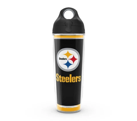 PITTSBURGH STEELERS, 24oz DOUBLE WALL, WATER BOTTLE FROM TERVIS Cover