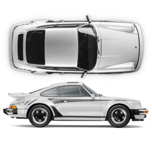 RACING Side STRIPES, for Carrera 930 Turbo - Bild 1 von 8
