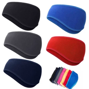 Winter Fleece Ear Warmer Muffs/ Cover Headband Ski Running Cycling for Men Women - Picture 1 of 19
