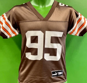 NFL Cleveland Browns Jamir Miller #95 Vintage Puma Jersey Youth Small 8 - Picture 1 of 7