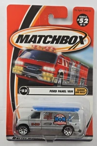 2001 MATCHBOX #52 FORD PANEL VAN HAMMER AND NAILS - Picture 1 of 6