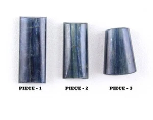 Beautiful 1 Piece Natural Blue Kyanite Cabochon, Smooth Square Making Pendant - Picture 1 of 5