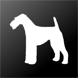 Adesivo Airdale Terrier vinile decalcomania finestra auto laptop cane sagoma - Foto 1 di 5