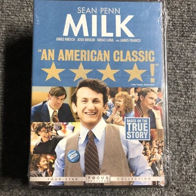 Milk (DVD, 2009, French/English Version) Brand New Sealed Sean Penn James Franco - Image 1 of 3