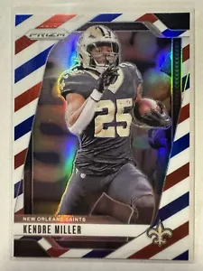 2024 Panini Prizm Red White Blue Kendre Miller #205 New Orleans Saints - Picture 1 of 2