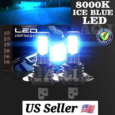 Farol de LED azul feixe alto e baixo para Mercedes-Benz S500 2000-2006 2x 8000K - Imagem 1 de 4