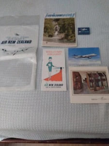 Vintage Air New Zealand DC-8 Jetliner - Konvolut 6 Artikel - Bild 1 von 1