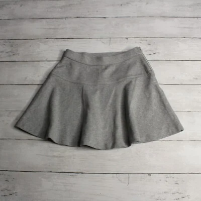 J Crew Crewcuts Girl's A-Line Skirt Size 4-5 Gray Ponte - Image 1 of 4