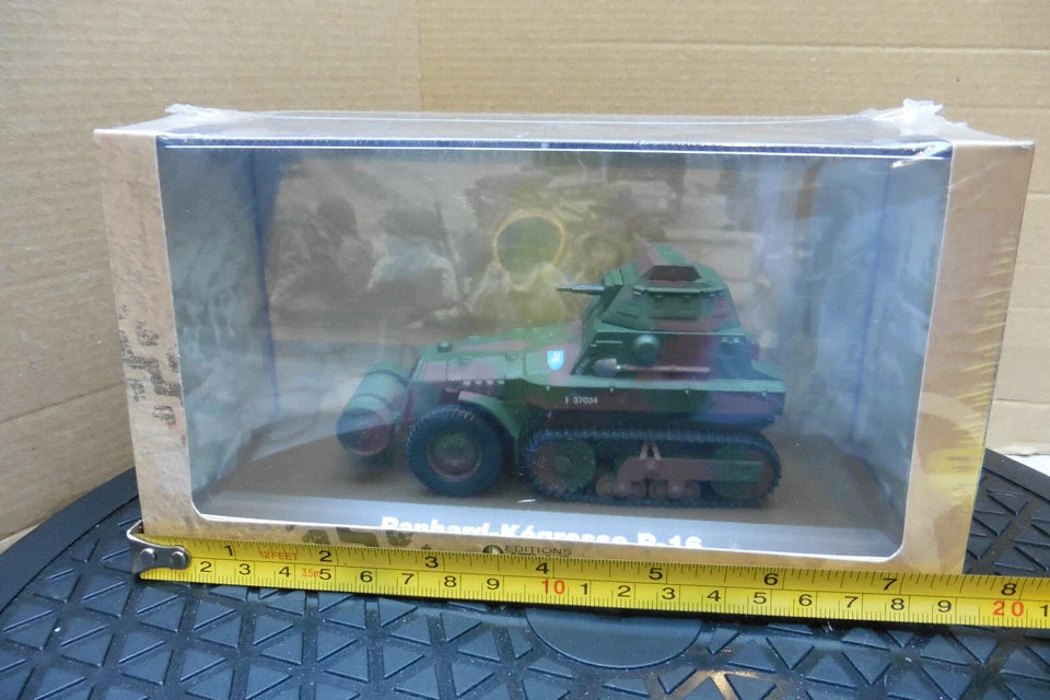 SEALED ATLAS 1/43 PANHARD KEGRESSE P-16 FRENCH MILITARY VEHICLE  WWII  - Image 1 of 1