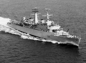HMS GLAMORGAN CLASSIC PRINT - Picture 1 of 1