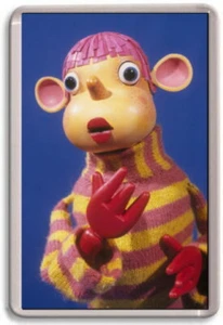 FRIDGE MAGNET - POB - Large - Cute Funny 80's Programme - Picture 1 of 1