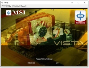 MSI DRIVERS & UTILITIES CDROM FOR VISTA - Picture 1 of 5