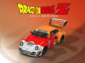 PORSCHE RWB Dragon Ball Z - Sun Wu Kong - Mini Station 1:64 - Foto 1 di 6